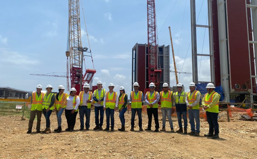 Visita a la nueva planta de Generadora Gatún en Colón