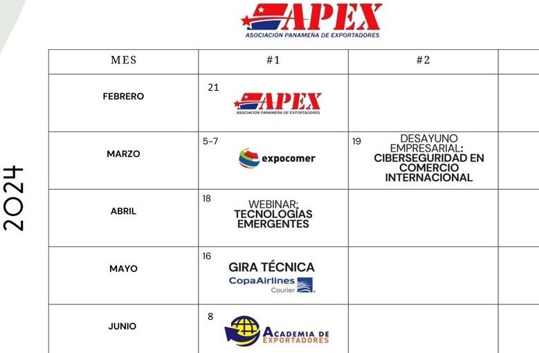 Calendario APEX