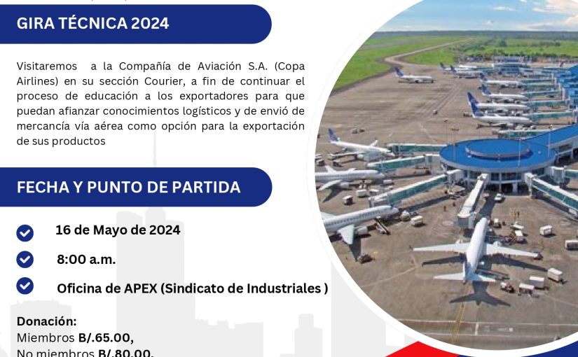 Participa de la Gira Técnica de Copa Airlines Cargo y Courier