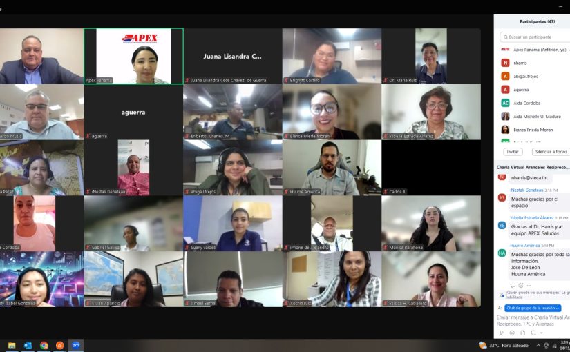 Sesión virtual exitosa sobre Aranceles Recíprocos, el TPC y Alianzas Estratégicas