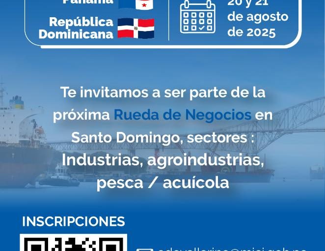 APEX y el MICI le invita a participar de la Misión Comercial en República Dominicana