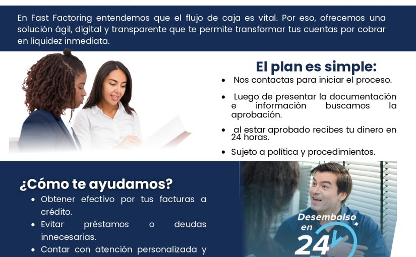 APEX le invita a conocer la empresa Fast Factoring