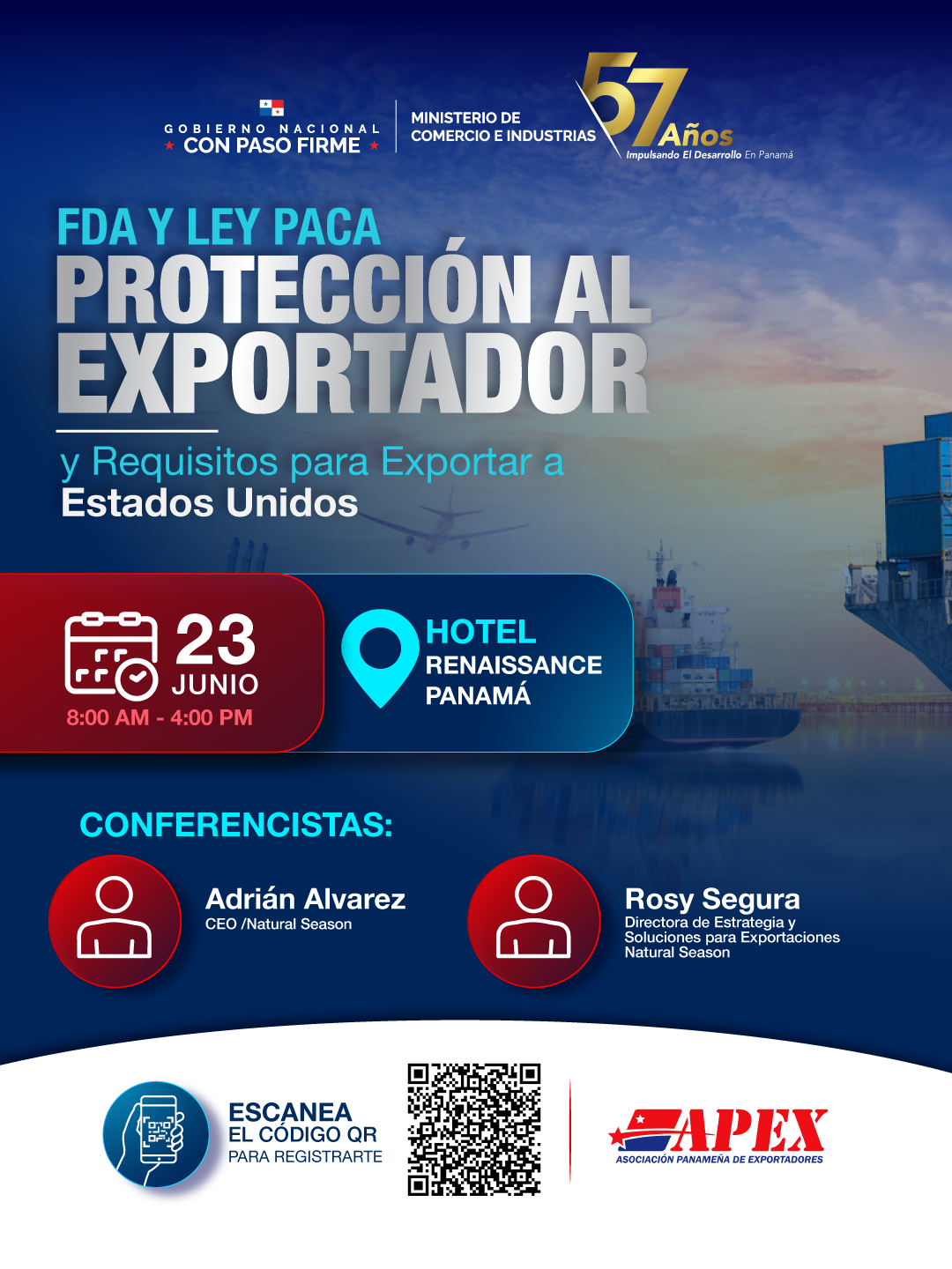 新品未開封 レアデック USPC Panama Casino APEX y el MICI le invita a la capacitación presencial exclusiva